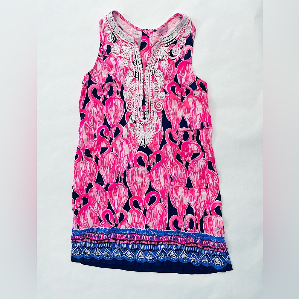 Lilly Pulitzer flamingo shift